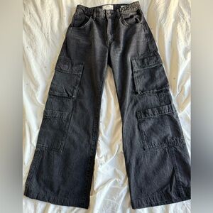 Cotton On Wide Leg Cargo Jeans
